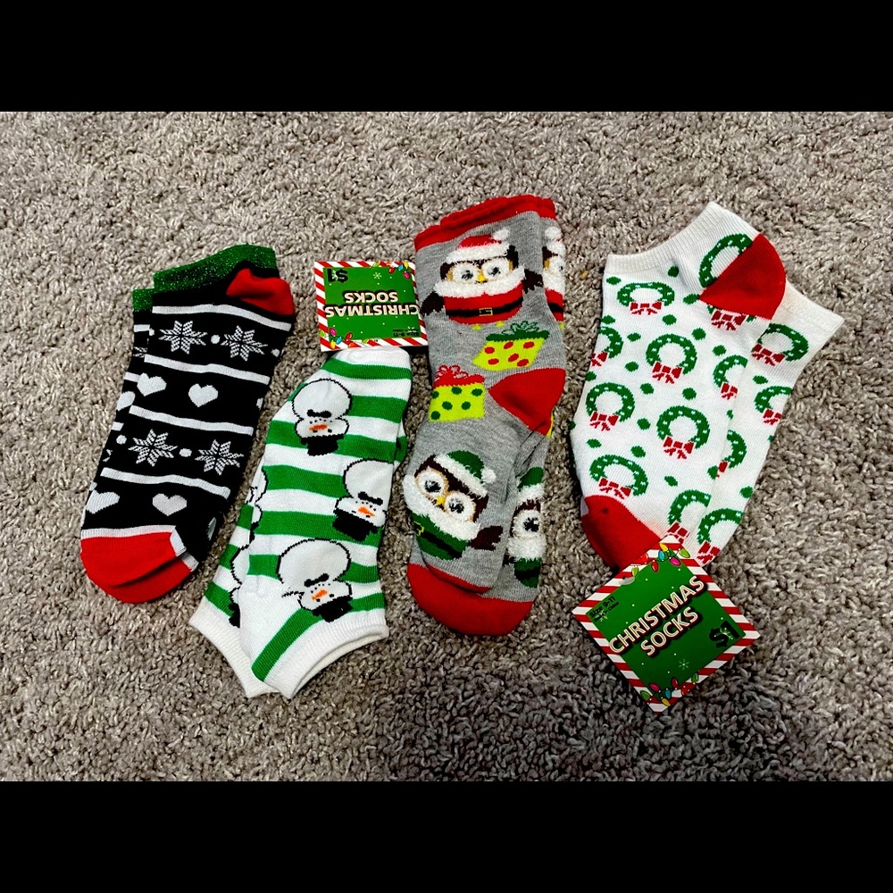 🎄Christmas socks🎄 (set of 4)